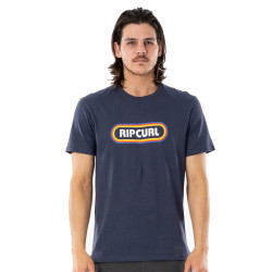 T-SHIRT RIP CURL SURF REVIVAL HEY MUMA BLEU MARINE