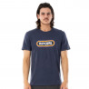 T-SHIRT RIP CURL SURF REVIVAL HEY MUMA BLEU MARINE