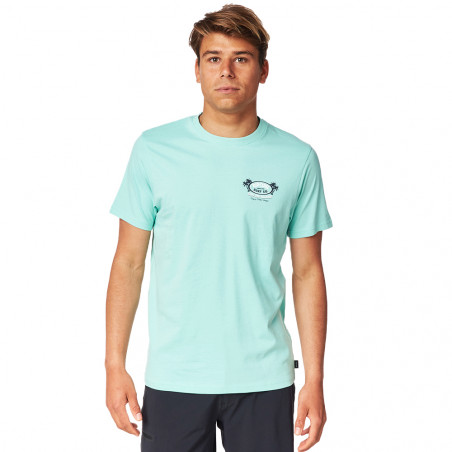 T-shirt F&B Bleu Rip Curl
