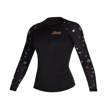 TOP NEOPRENE MYSTIC DIVA 2MM FEMME NOIR M