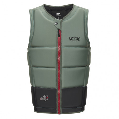 GILET IMPACT MYSTIC PEACOCK PRO MODEL FRONTZIP VERT