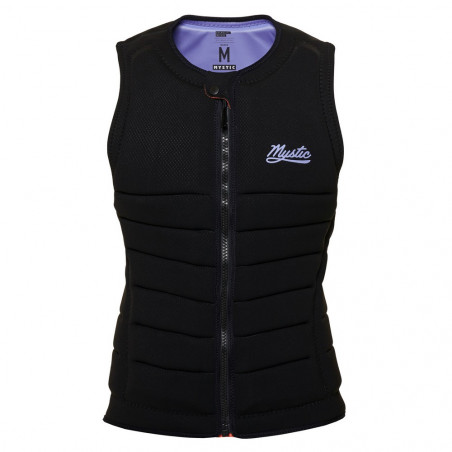 Gilet Impact Femme Mystic Juice frontzip noir / violet