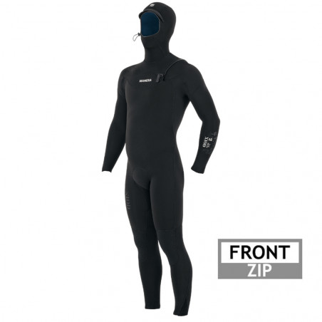 COMBINAISON CAGOULE MANERA X10 METEOR FRONTZIP 4/3 NOIR