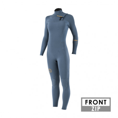 Combinaison Manera Seafarer Femme Frontzip 4/3 Pewter