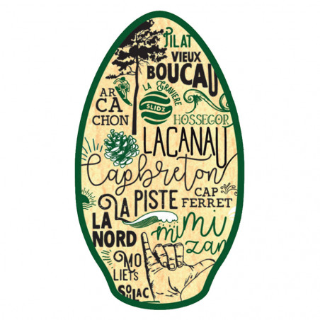 SKIM SLIDZ LANDES WOOD 41 41