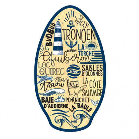 SKIM SLIDZ BRETAGNE WOOD 41 41