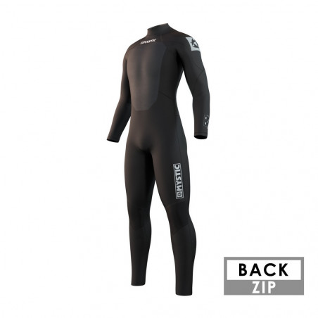 COMBINAISON MYSTIC BRAND 3/2 BACKZIP NOIR