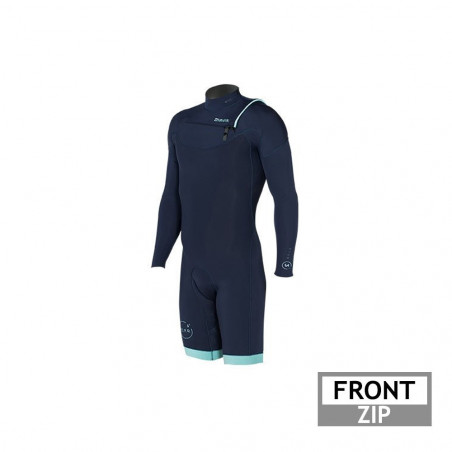 Shorty Manera Meteor X10 3/2 Frontzip Sailor Blue