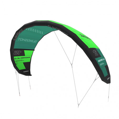 AILE DE KITESURF SLINGSHOT MACHINE LW V2 2023 VERT