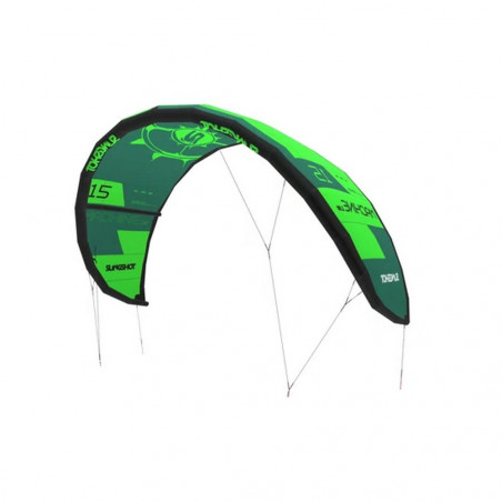 Aile de Kitesurf Slingshot Machine Light Wind V1 2022 Vert 17.0M