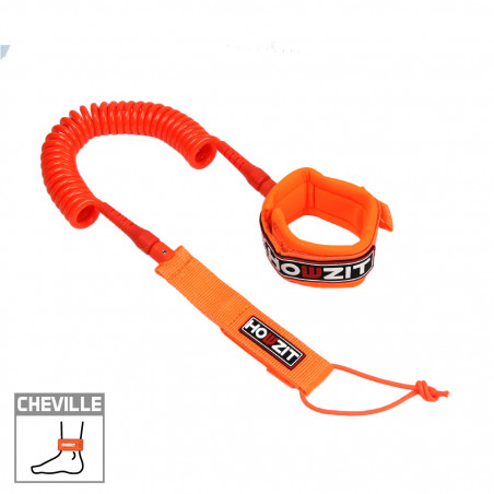 LEASH DE SUP HOWZIT COIL ORANGE 9'