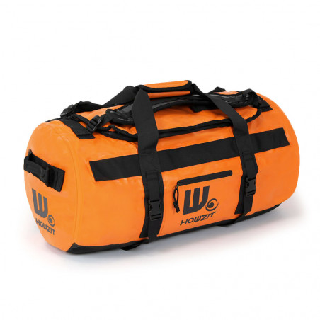Sac de voyage étanche DUFFEL BAG 60L HOWZIT - ORANGE 