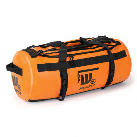 Sac de voyage étanche DUFFEL BAG 90L HOWZIT - ORANGE 90L