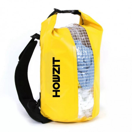 SAC ETANCHE HOWZIT 15L JAUNE 