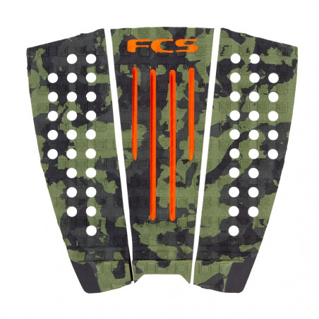 PAD SURF FCS JULIAN WILSON OLIVE CAMO 3 PIECES 3 PCS