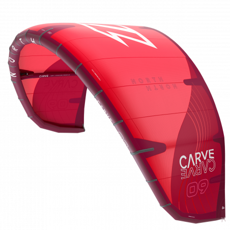 Aile de Kitesurf North Carve 2022 Rouge