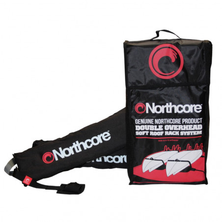 GALERIE DE TOIT NORTHCORE DOUBLE POUR PLANCHES DE SURF 