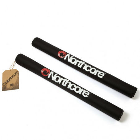 RACK PAD NORTHCORE POUR BARRE DE TOIT LARGE 72CM NOIR 