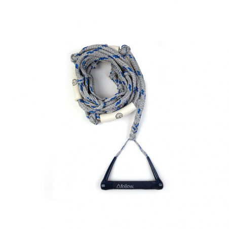 PALONNIER FOLLOW WAKE SURF GRIS BLEU 