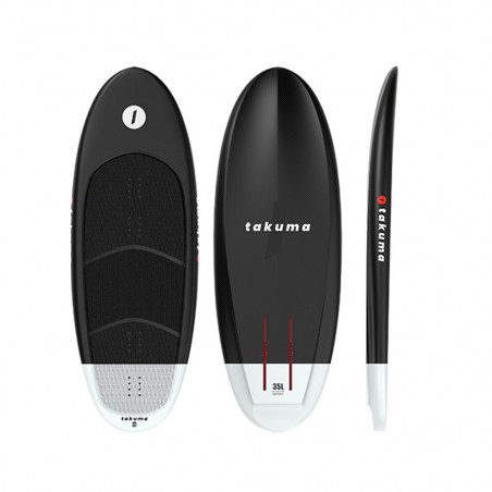 PLANCHE DE WINGSURF TAKUMA MORNING SUN CARBONE/BLANC