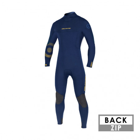 COMBINAISON NEILPRYDE MISSION 5/4/3 BACKZIP 2022 NAVY/JAUNE
