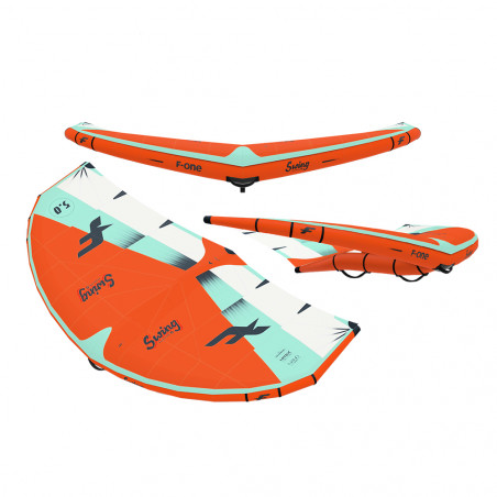 AILE DE WINGSURF F-ONE SWING V3 FLAME/MINT 2023