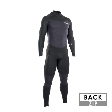 COMBINAISON ION SEEK ELEMENT SEMIDRY 3/2 BACKZIP 2022 NOIR