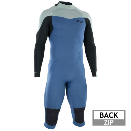 SHORTY ION SEEK ELEMENT OVERKNEE 4/3 BACKZIP MANCHES LONGUES 2023 BLEU