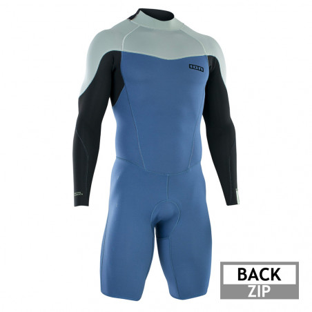 SHORTY ION SEEK ELEMENT 2/2 BACKZIP MANCHES LONGUES 2023 BLEU