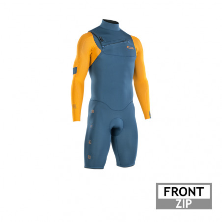 Shorty Ion Seek Core 2/2 FrontZip Manches Longues 2023 Petrol
