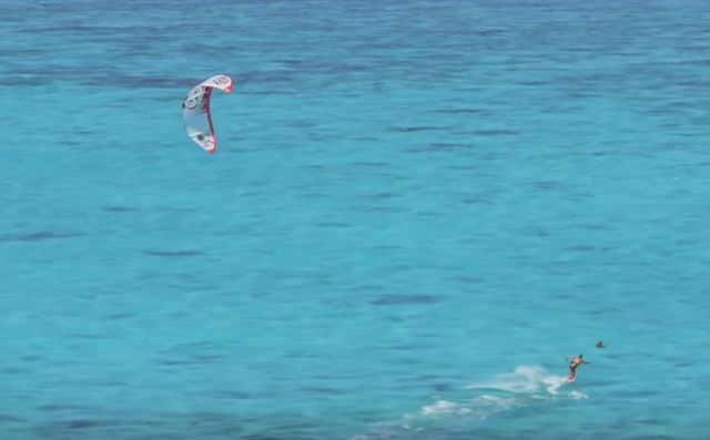 C'est ça aussi le kitesurf