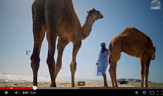 Le team Cabrinha à Dakhla