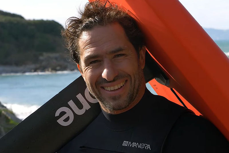 Session de Wingfoil avec Peyo Lizarazu !