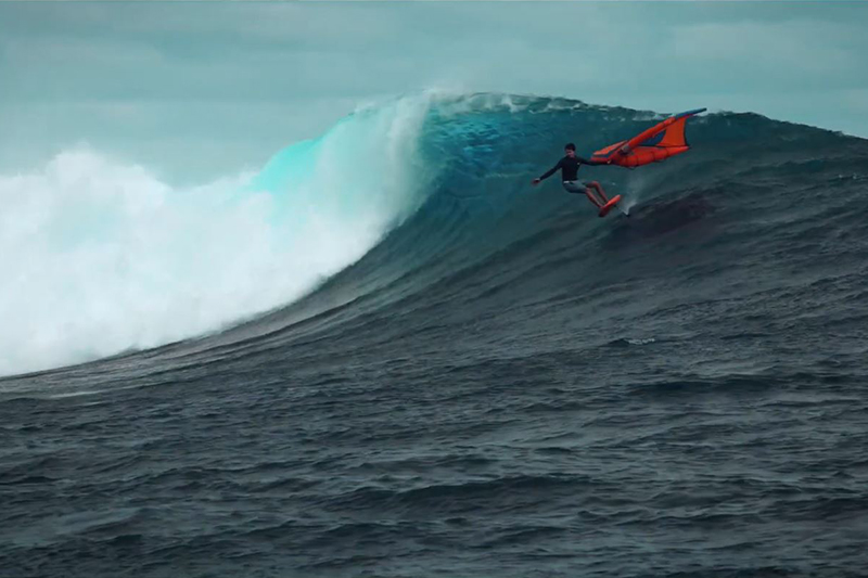 Session de WingFoil avec Titouan Galea !