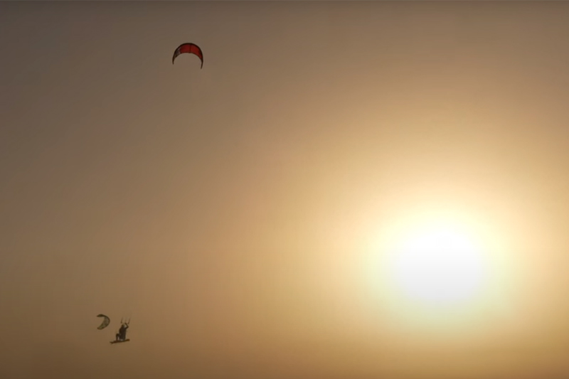 UN TRIPLE KITELOOP POUR LORENZO CASATI !